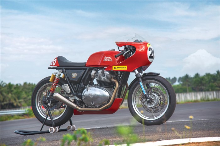 Rolling in the deep: Royal Enfield Continental GT Cup